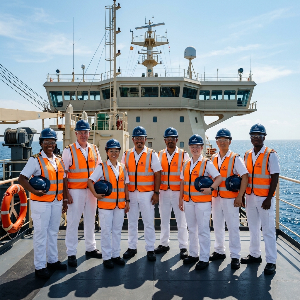 Maritime Crew change crew boarding